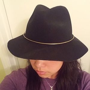 Black Fashionable Wool Hat